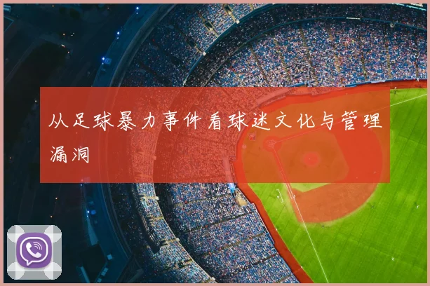 从足球暴力事件看球迷文化与管理漏洞