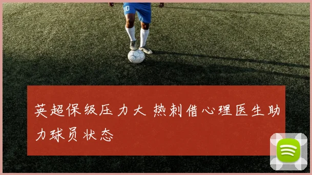 英超保级压力大 热刺借心理医生助力球员状态