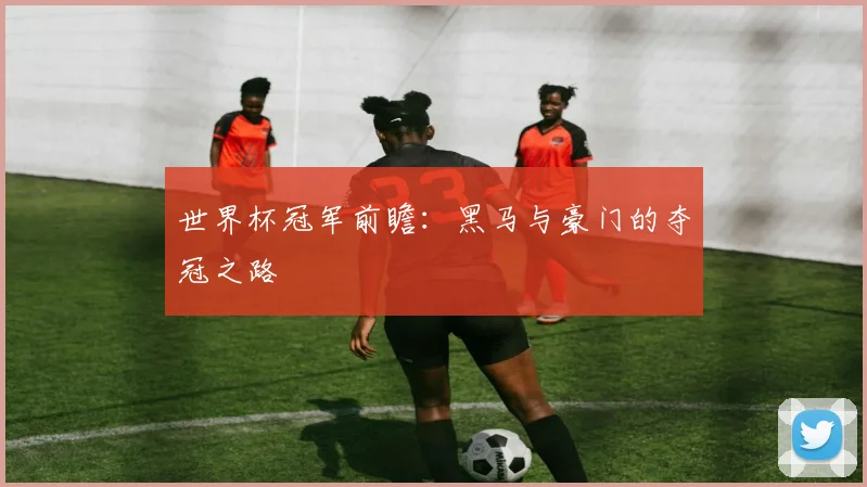 世界杯冠军前瞻：黑马与豪门的夺冠之路